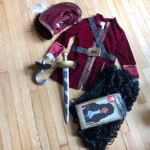 Disney store Captain Hook costume